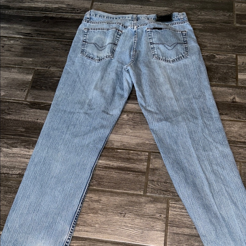 Harley-Davidson Light Blue Men Jeans 34 /30 vintage - Picture 9 of 9